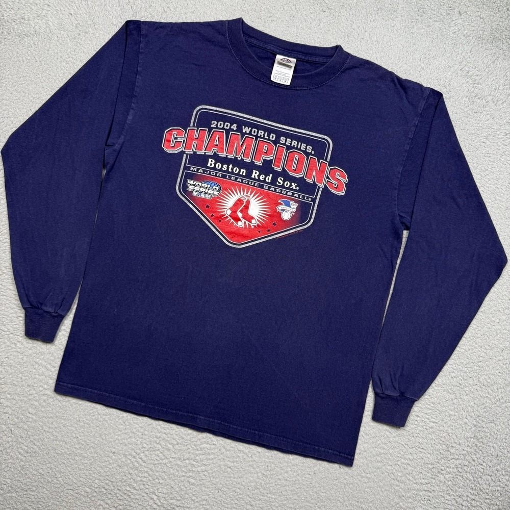 Vintage‎ 2004 Boston Red Sox Long Sleeve T-shirt